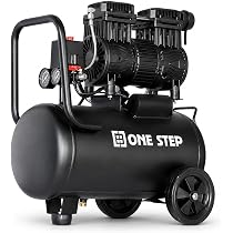 Amazon | 【静音、オイルレス、次世代コンプレッサー。】 ONE STEP
